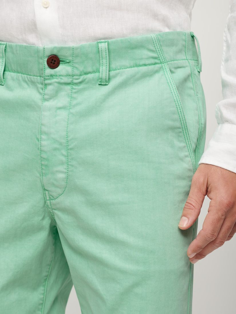 Buy Superdry International Chino Trousers, Mint Turquoise Online at johnlewis.com