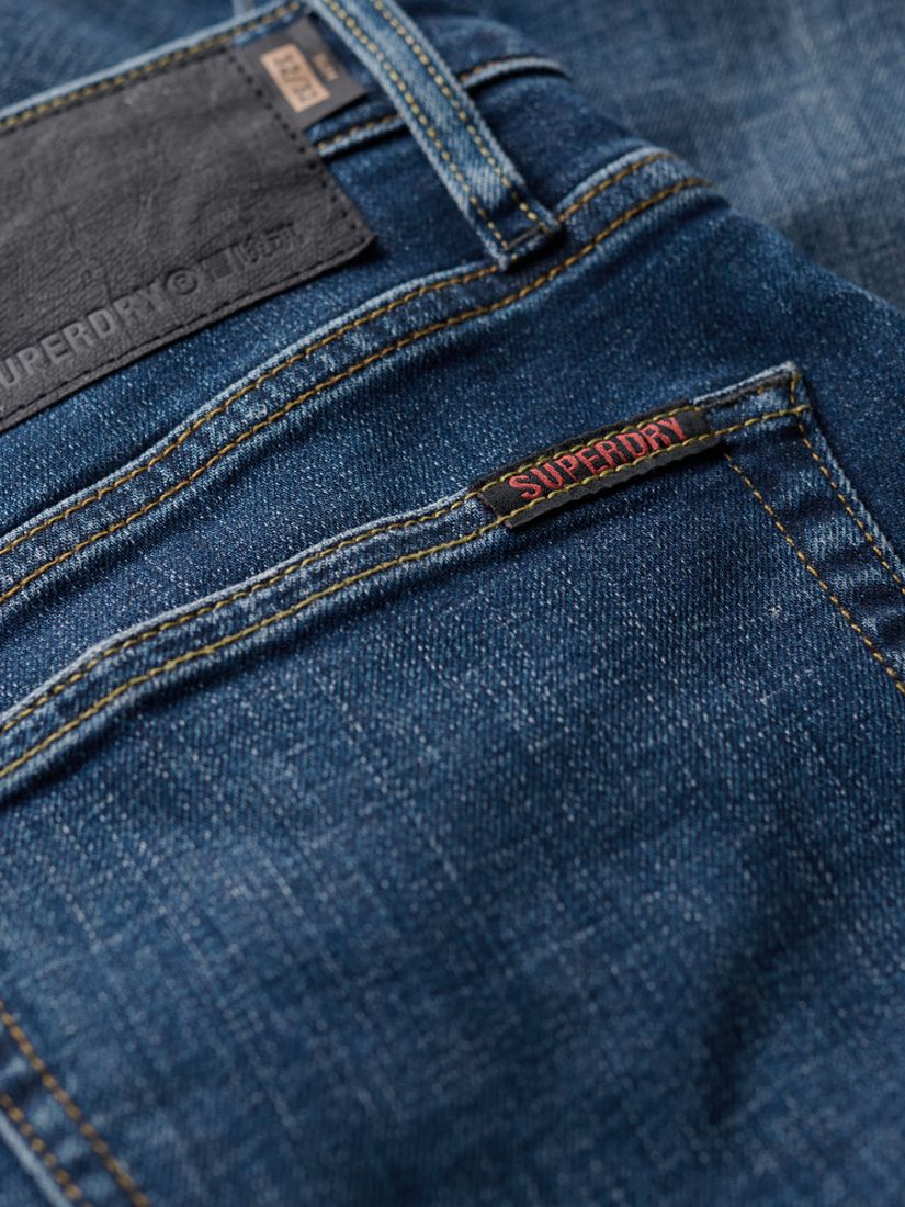 Buy Superdry Vintage Skinny Jeans, Blue Online at johnlewis.com