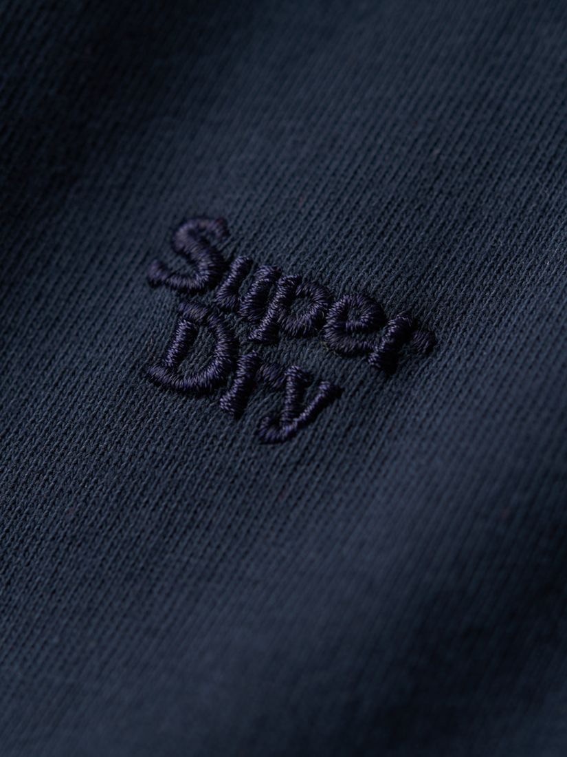 Superdry Vintage Washed Loose Fit T-Shirt, Eclipse Navy, XXL