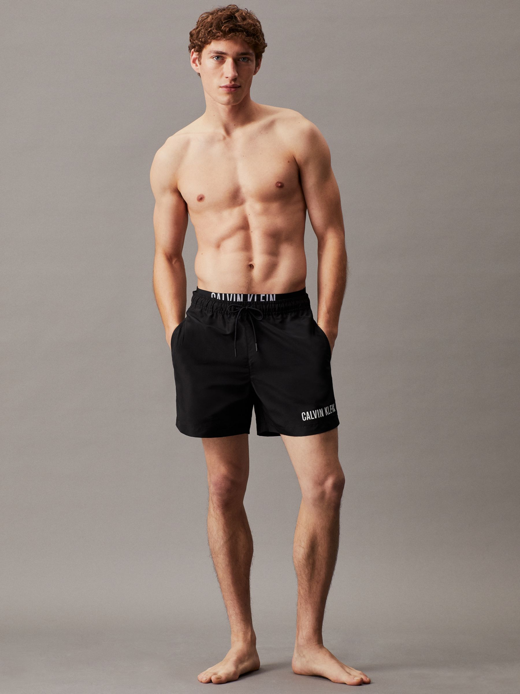 Calvin Klein Double Waistband Swim Shorts