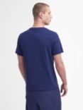 Barbour International Motored Cotton T-Shirt, Pigment Navy