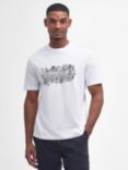 Barbour International Ridley Graphic T-Shirt, Bright White