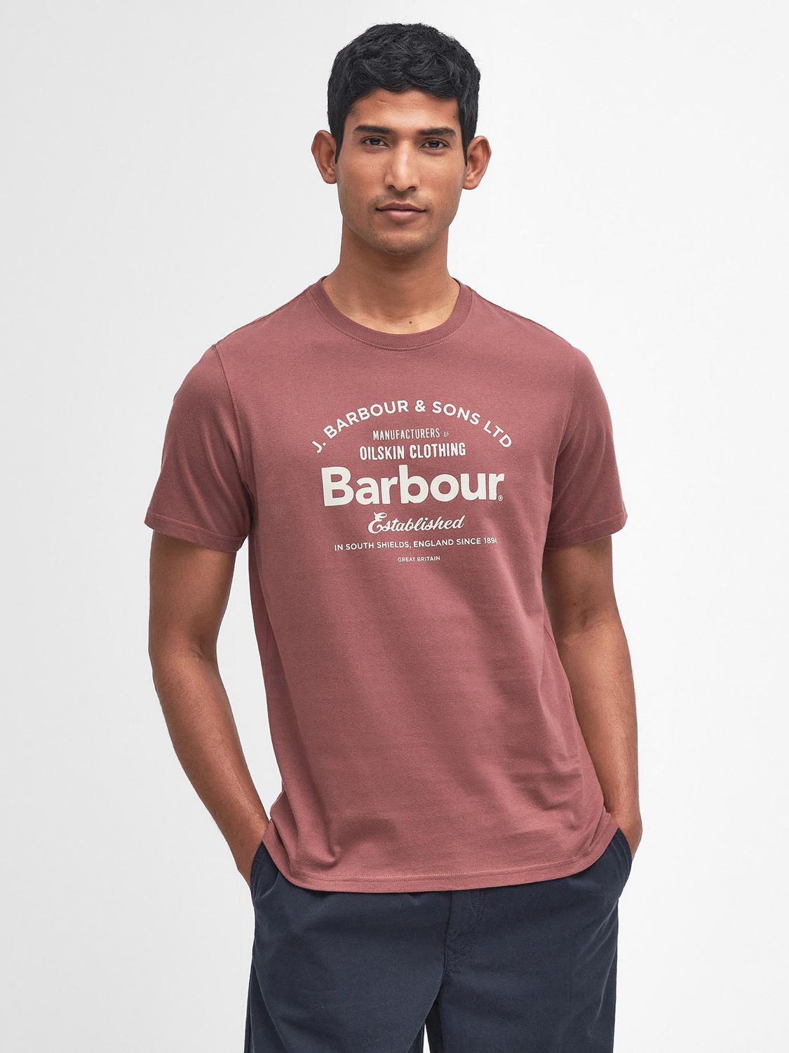 Barbour Brairton Graphic T-Shirt, Desert Clay, S