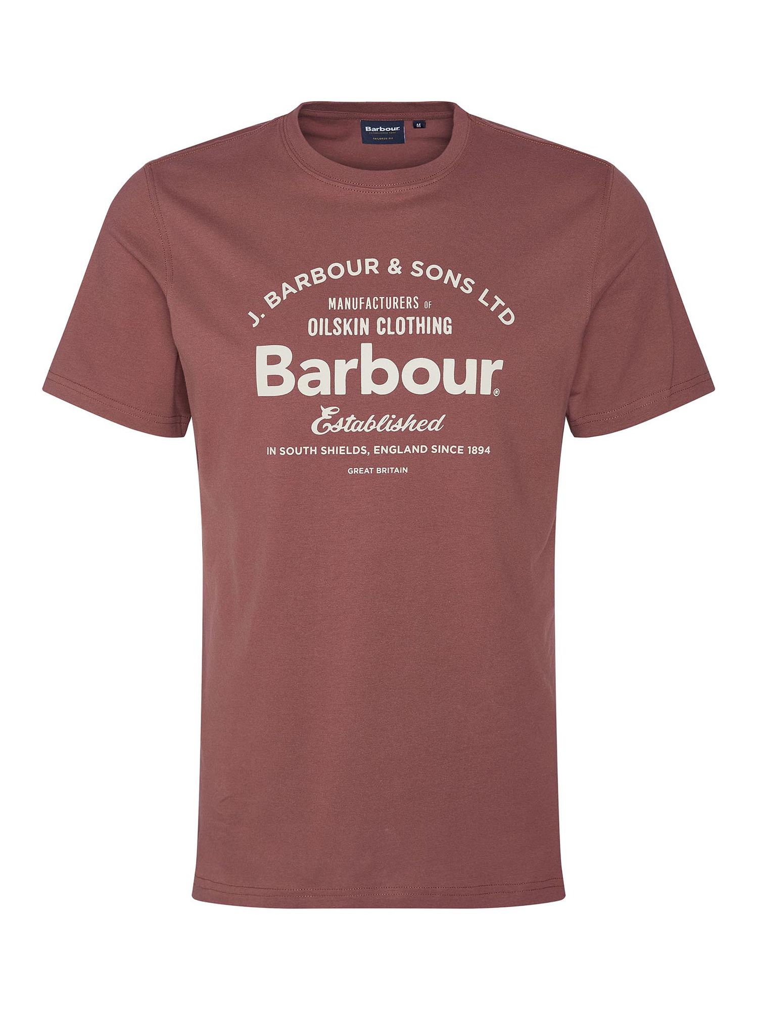 Barbour Brairton Graphic T-Shirt, Desert Clay, S