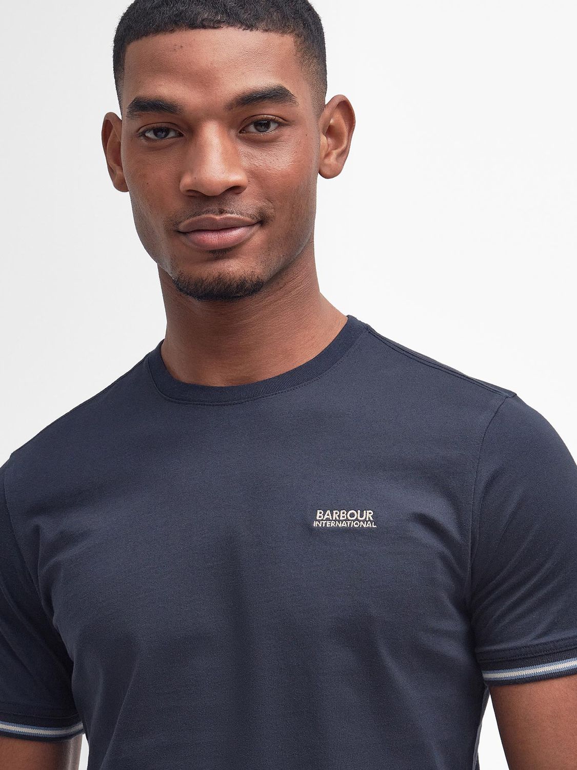 Barbour International Torque Tipped T-Shirt, Dark Navy, S