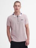 Barbour International Smith Polo Shirt, Dusk Pink