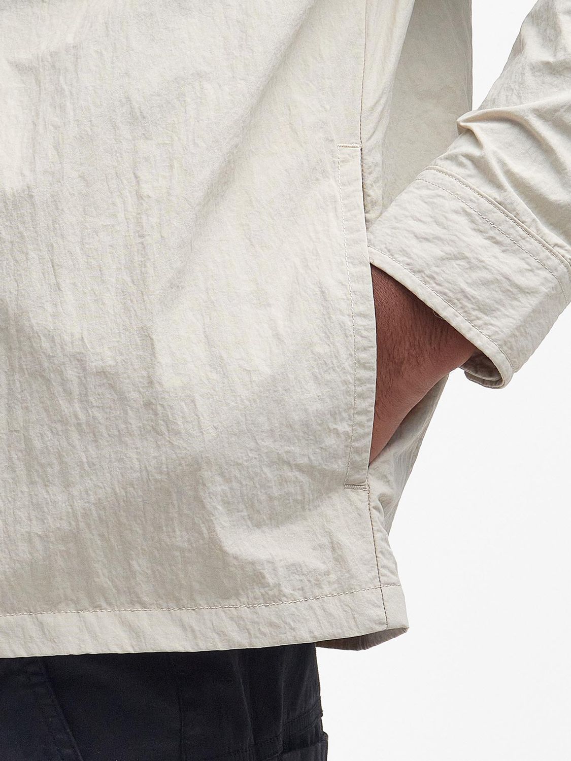 Barbour International Shuter Nylon Shirt, Mist, S