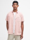 Barbour Terra Dye Regular Shirt, Pink Mist