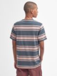 Barbour Kilton Stripe T-Shirt, Dark Slate