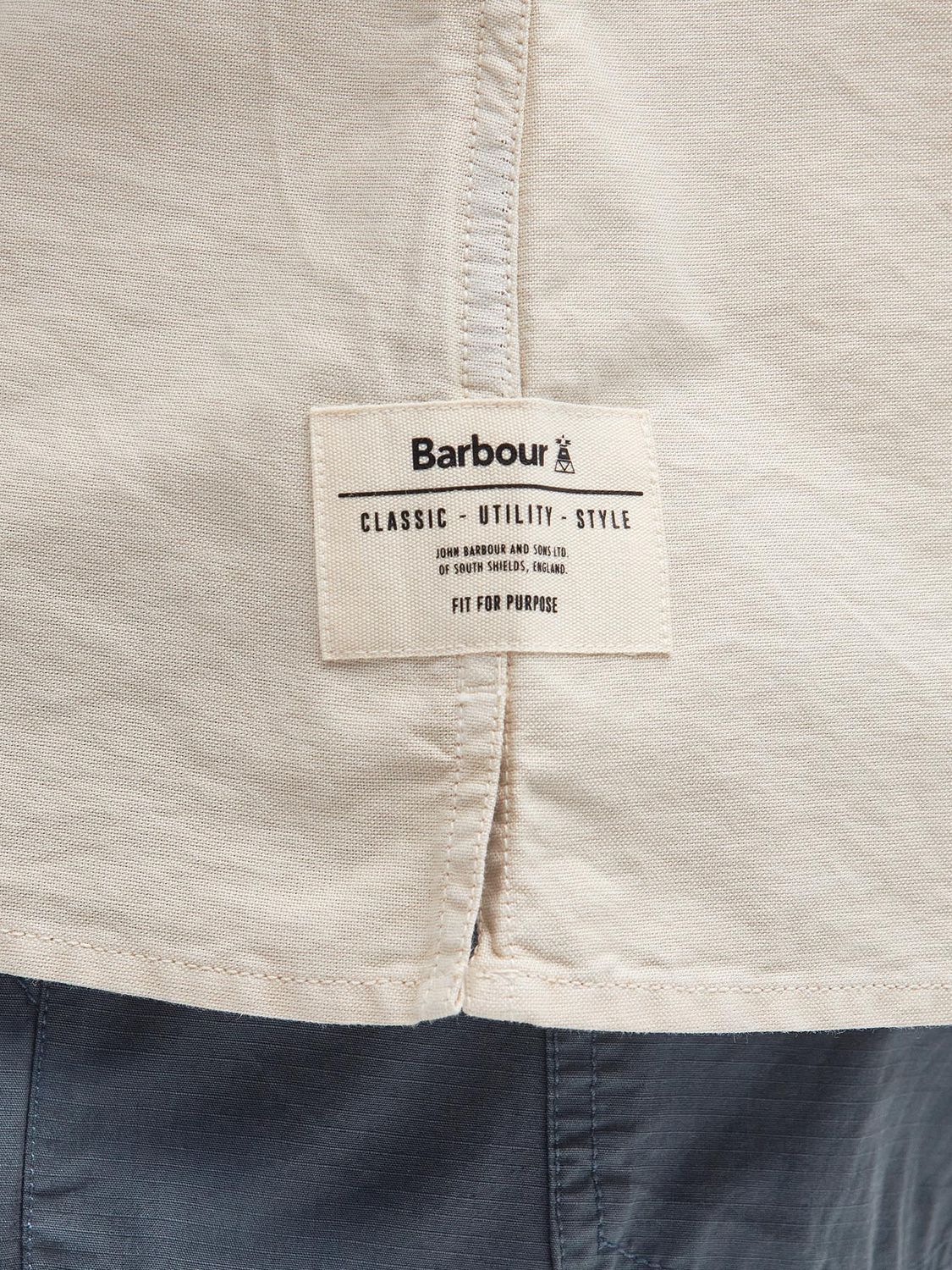Buy Barbour Catterick Regular Shirt, Green Online at johnlewis.com