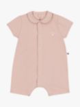 Petit Bateau Baby Peter Pan Jersey Playsuit, Saline