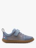 Clarks Kids' Flash Edge Nubuck Riptape Shoes, Denim