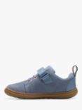 Clarks Kids' Flash Edge Nubuck Riptape Shoes, Denim