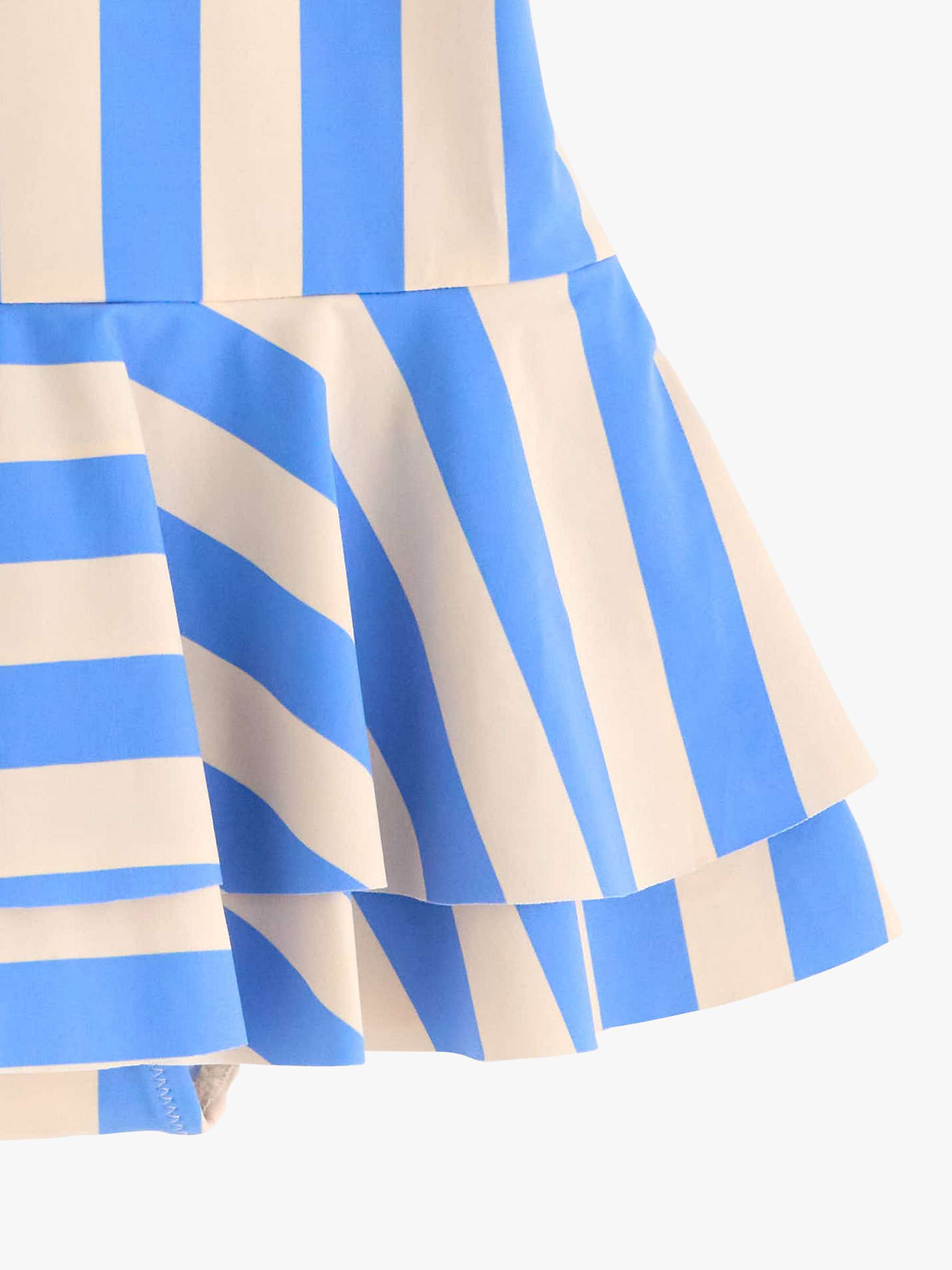 Buy Lindex Baby Striped Skirted Swimsuit, Dusty Blue/Beige Online at johnlewis.com