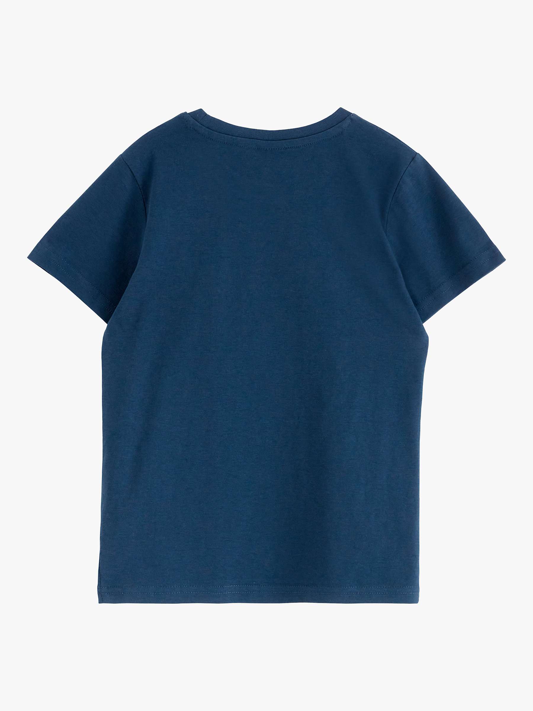 Buy Lindex Kids' Monster Truck  Reversible Sequin Short Sleeve T-Shirt, Dark Blue Online at johnlewis.com