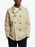 Guards London Dartmouth Water Repellent Peacoat, Stone