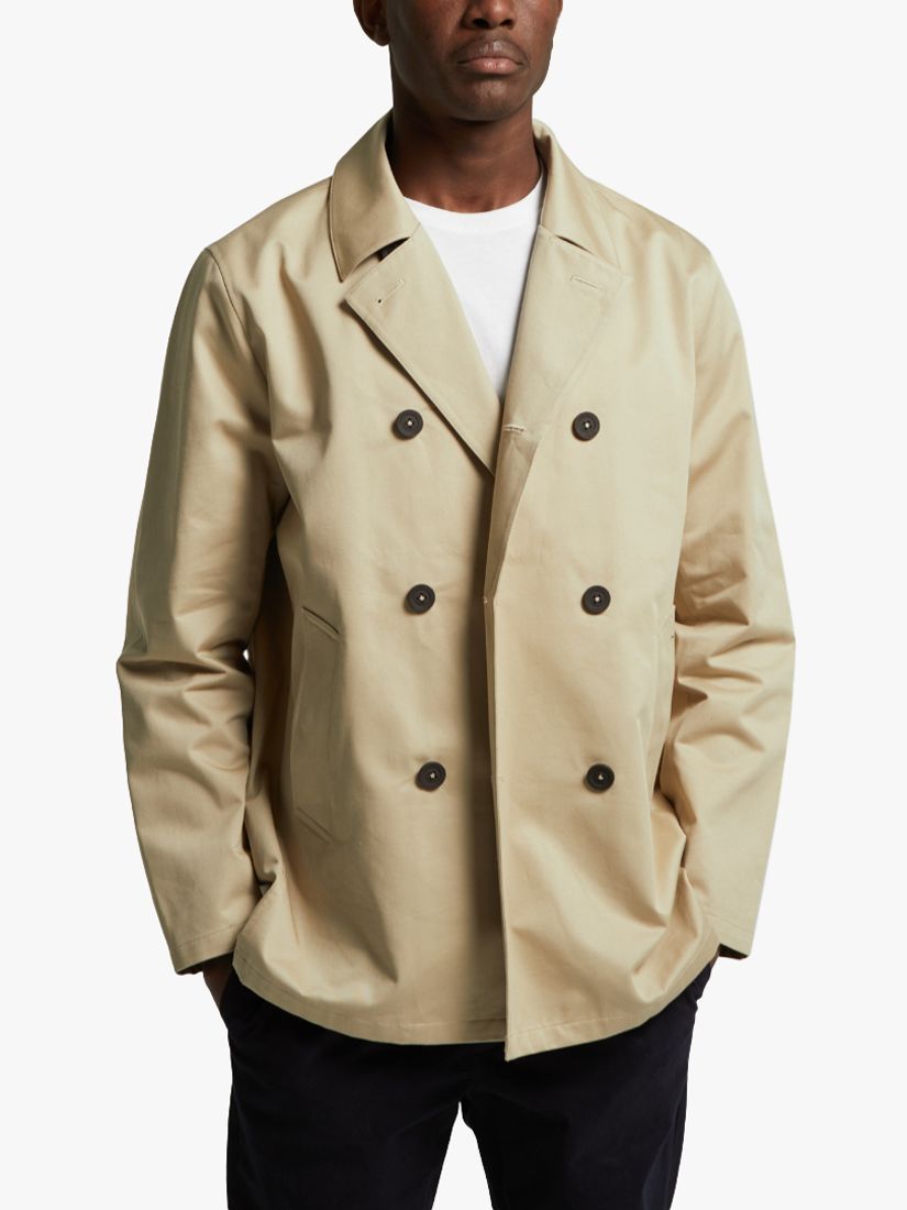 Guards London Dartmouth Water Repellent Peacoat, Stone, 36R