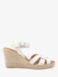 V.GAN Vegan Rhubarb Wedge Heel Sandals, White