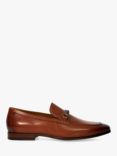 Dune Scilly Leather Loafers, Brown Tan