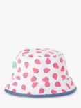 Benetton Kids' Logo/Pattern Reversible Bucket Hat