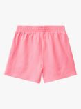 Benetton Kids' Piquet Shorts, Pink