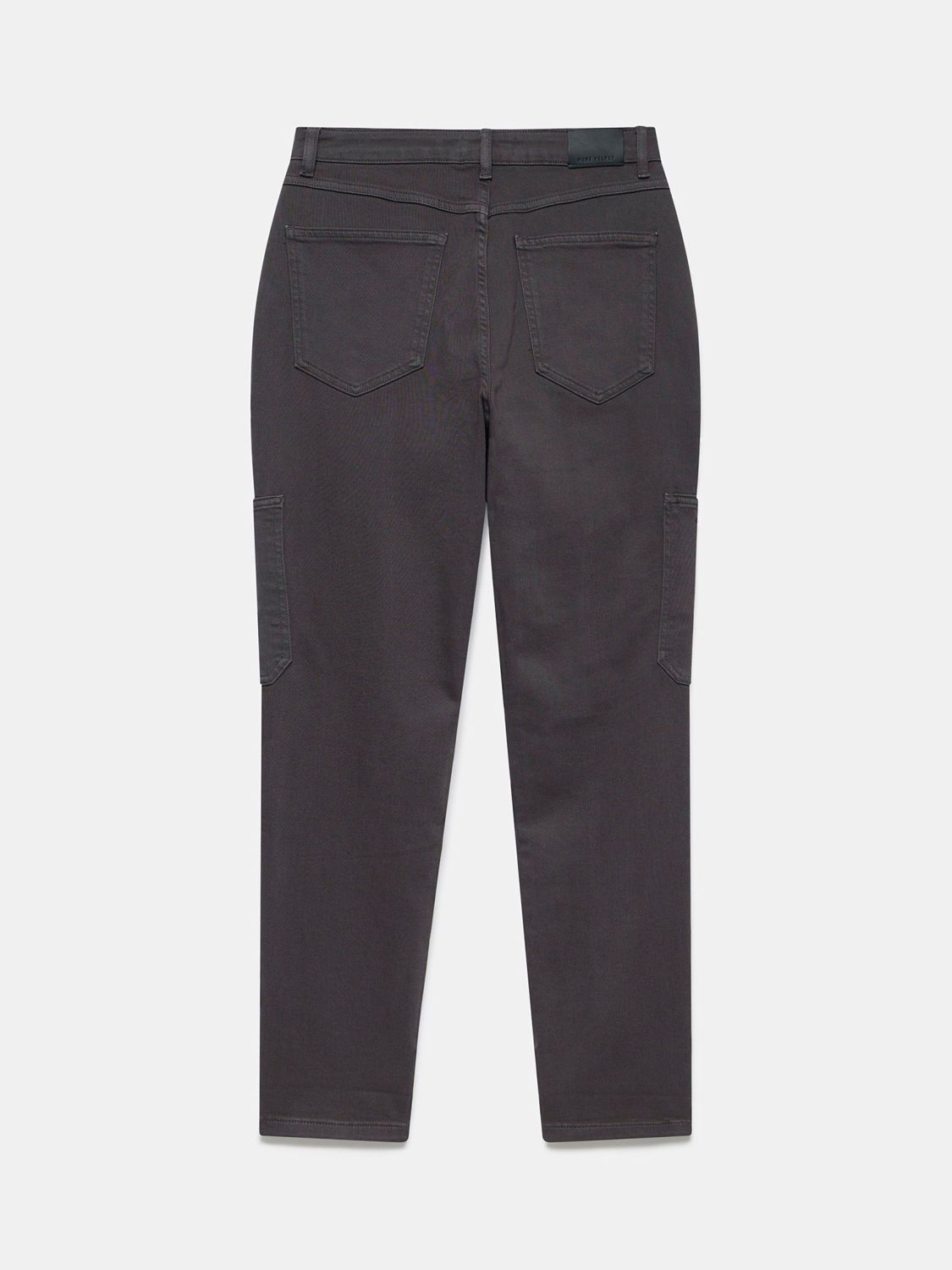 Mint Velvet Carpenter Slim Fit Jeans, Grey, 6R