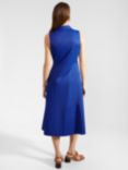Hobbs Cathleen Sleeveless Midi Shirt Dress, Lapis Blue