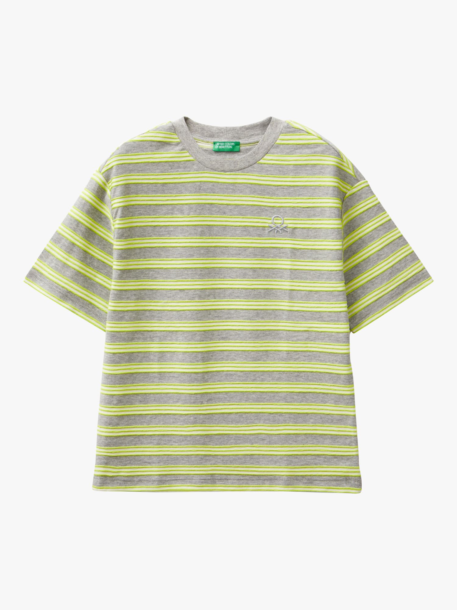 Buy Benetton Kids' Striped Oversized T-Shirt Online at johnlewis.com