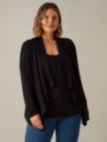 Live Unlimited Curve Petite Jersey Waterfall Cardigan