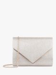 Paradox London Darcy Glitter Envelope Clutch Bag