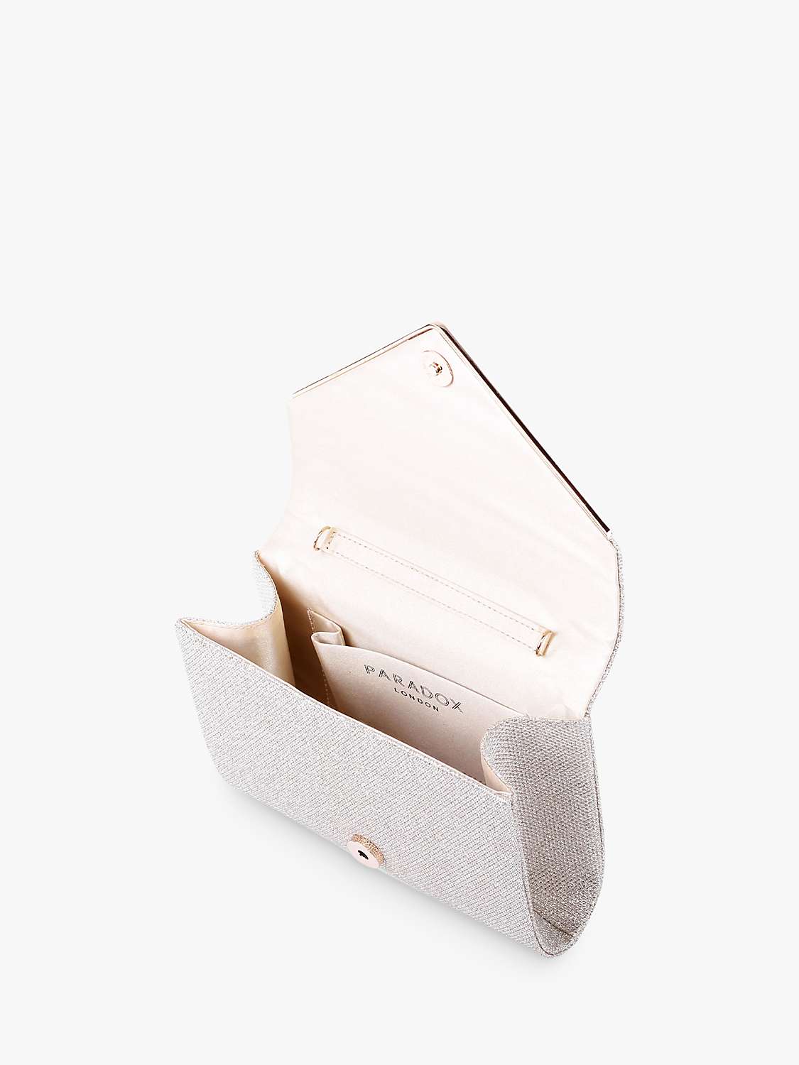 Buy Paradox London Darcy Glitter Envelope Clutch Bag Online at johnlewis.com