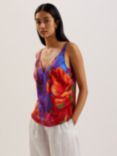 Ted Baker Atheri Print V-Neck Camisole Top, Multi