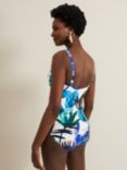 Phase Eight Watercolour Swimsuit, Ivory