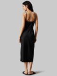 Calvin Klein Midi Slip Dress, Ck Black