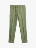 J.Lindeberg Soren Linen Trousers, Green