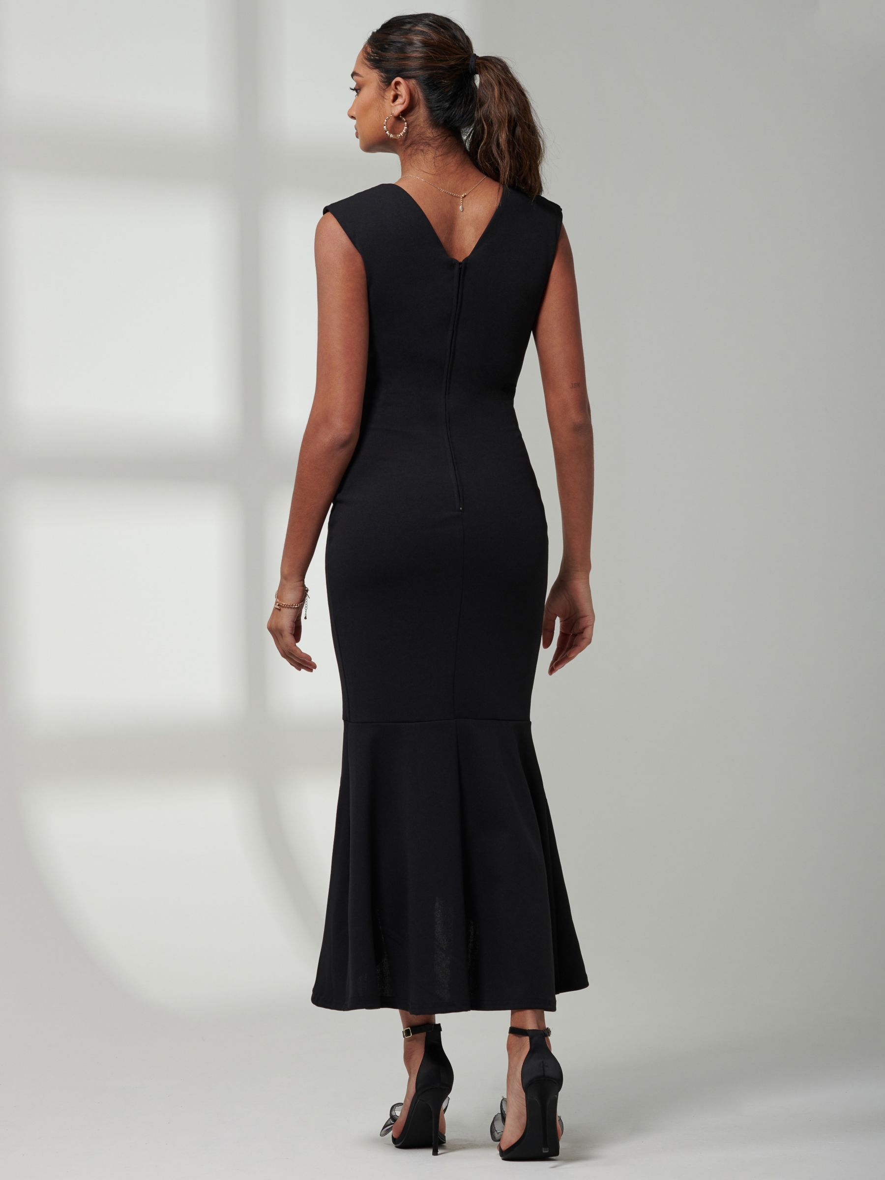 Buy Jolie Moi Mabruka Frill Maxi Dress Online at johnlewis.com