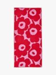 Marimekko Unikko Towels, Red