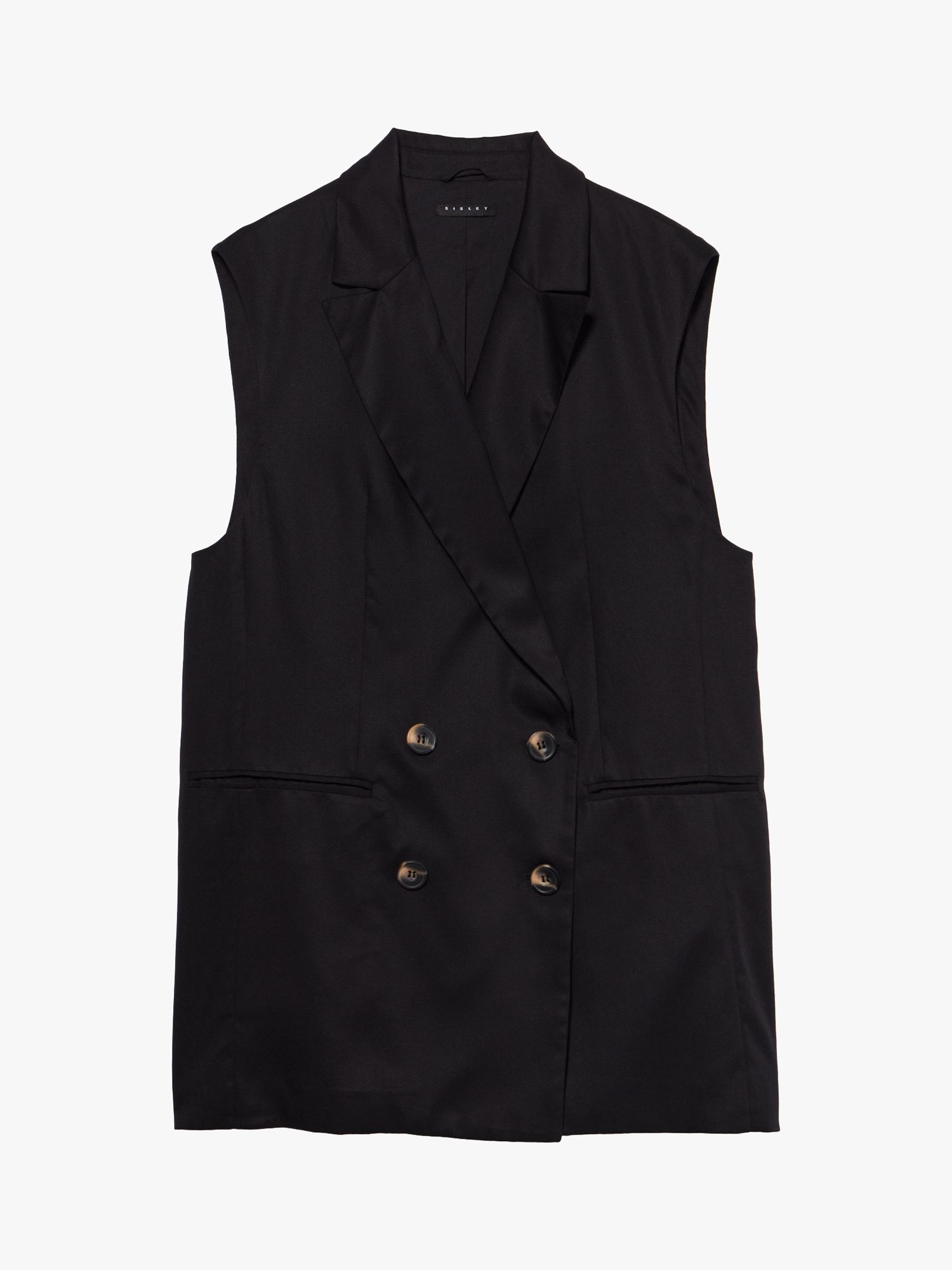 Buy SISLEY Double Breasted Vest Online at johnlewis.com