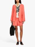 SISLEY Linen Blazer, Red