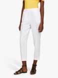 SISLEY High Waist Linen Jogger Trousers