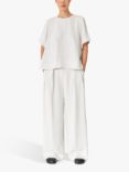 Lovechild 1979 Eileen Wide Leg Trousers, Egret