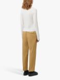 Lovechild 1979 Coppola Low Waisted Cotton Trousers, Dark Sand
