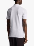 Lyle & Scott Tonal Logo Short Sleeve Polo Shirt, 626 White