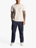 Lyle & Scott Articulated Cargo Trousers, Midnight Navy