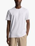 Lyle & Scott Tonal Logo Short Sleeve T-Shirt, 626 White
