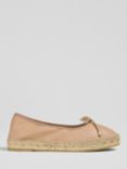 L.K.Bennett Talee Leather Espadrille Shoes, Trench