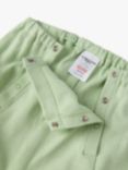 Polarn O. Pyret Baby Organic Cotton Bloomer Shorts, Green