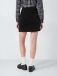 Barbour Tomorow's Archive Lucia Corduroy Mini Skirt, Black