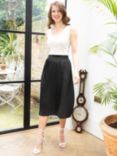 HotSquash Pleated Midi Skirt