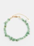HUSH Aventurine Healing Stone Bracelet, Green